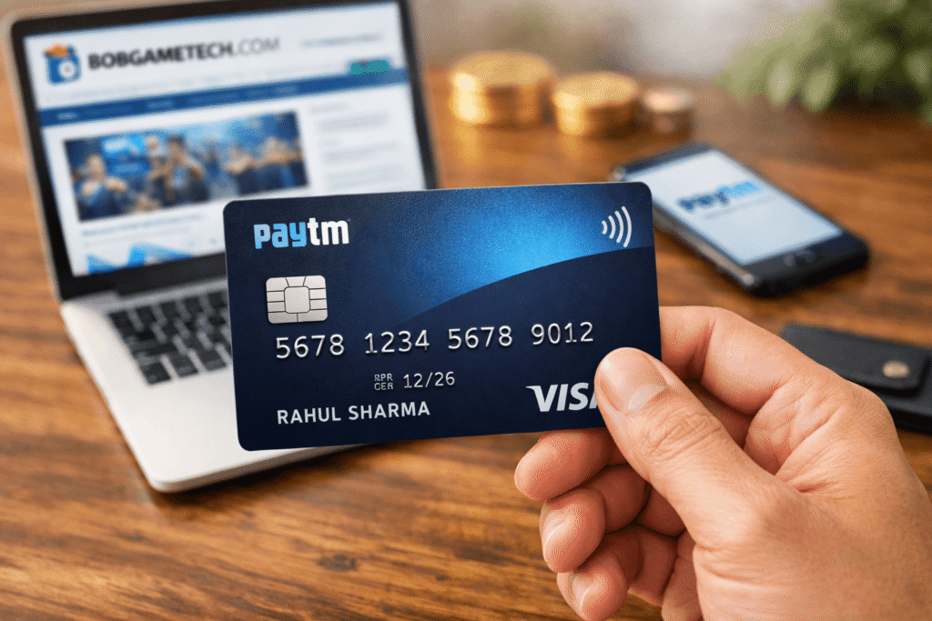 Bobgametech.com Paytm Credit Card