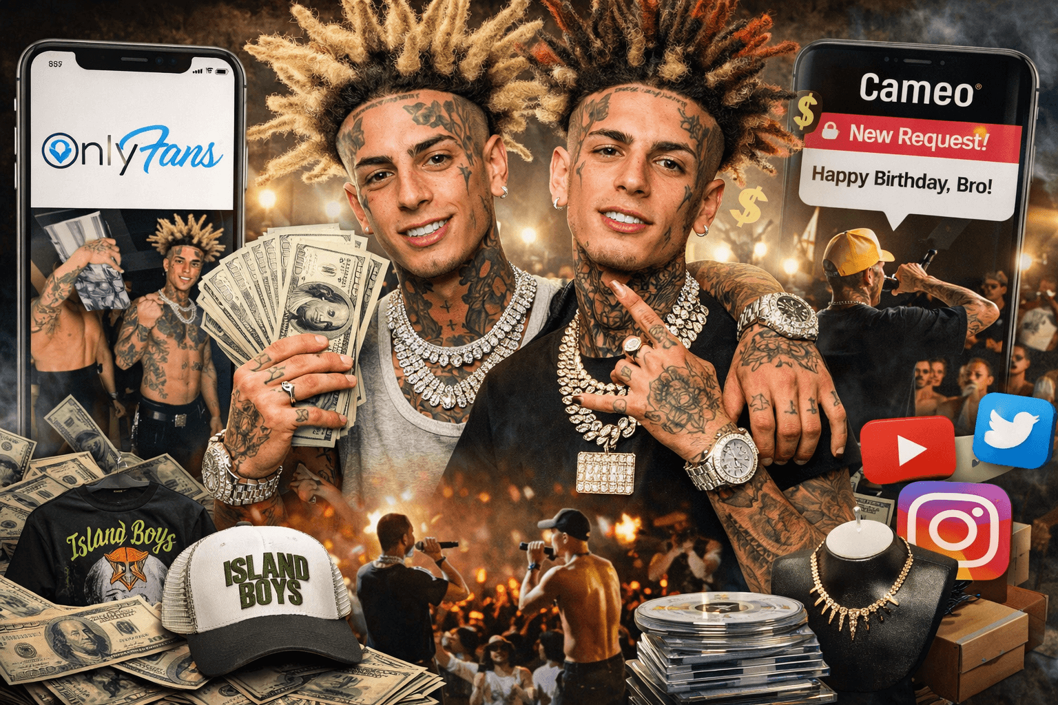 Island Boys Net Worth