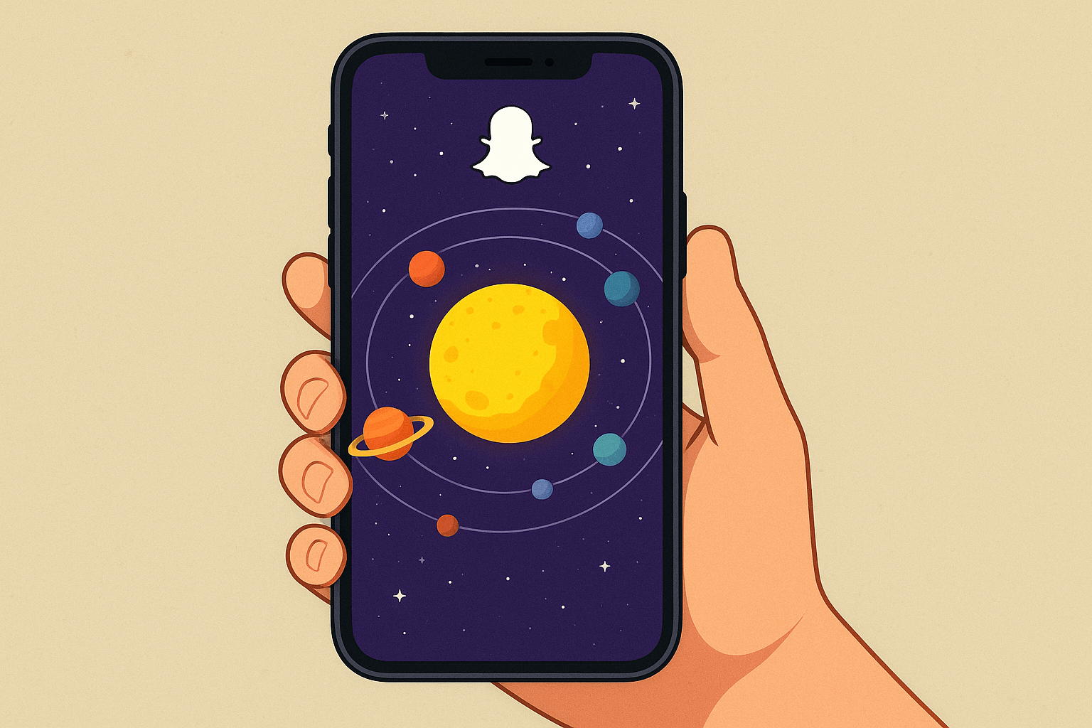 Snapchat Solar System