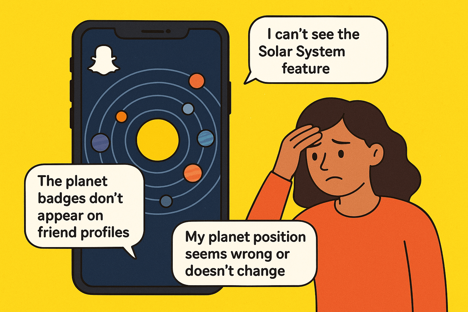 Snapchat Solar System
