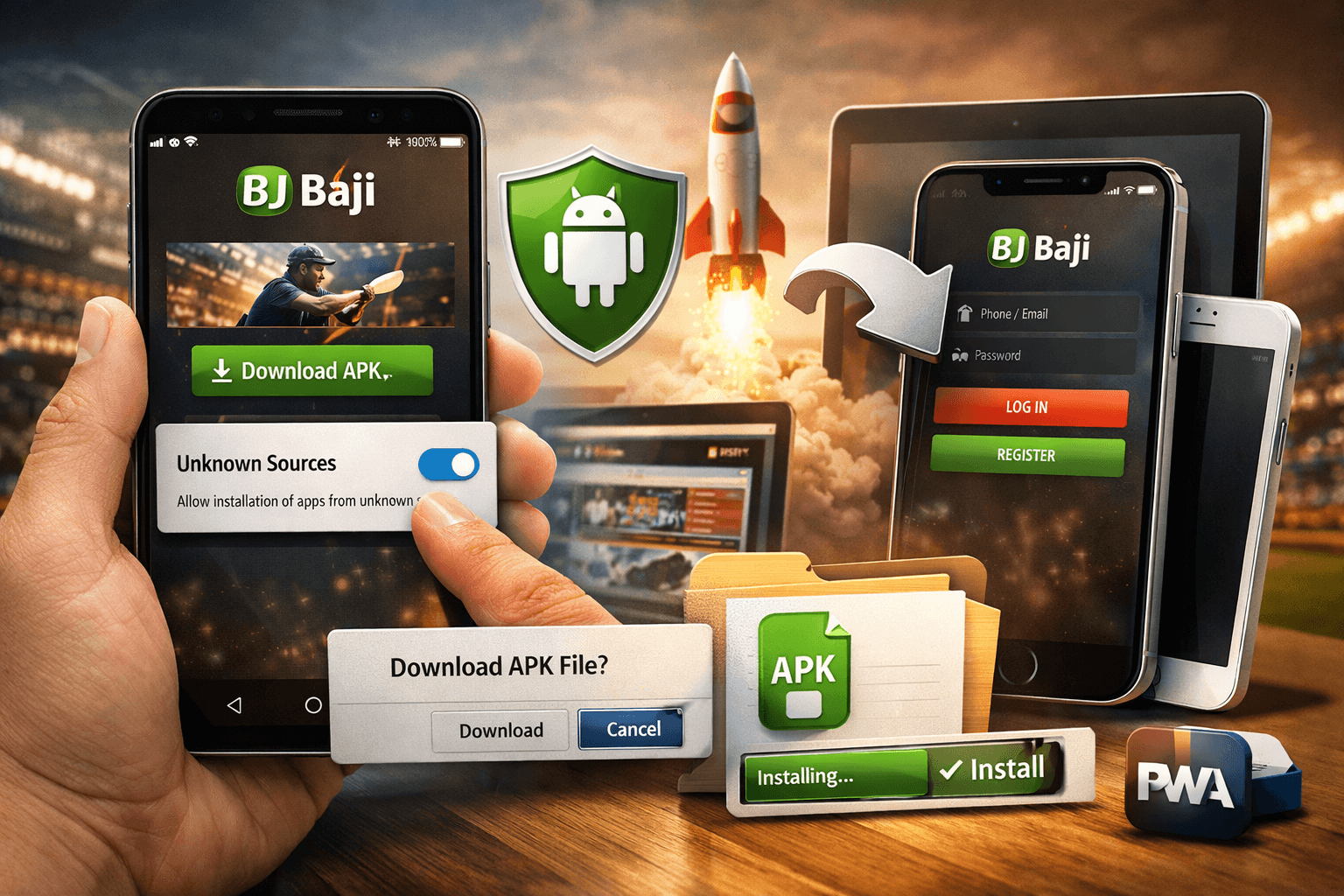 BJ Baji App