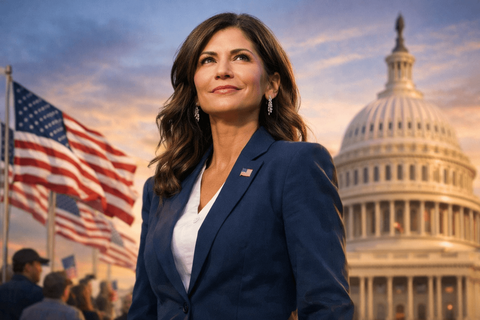 Kristi Noem's Height in the Political Arena: A Historic Rise Kristi Noem Height