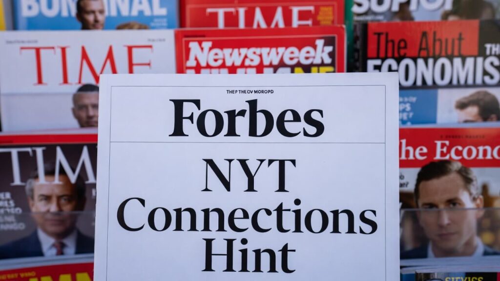 NYT Connections Hint Forbes