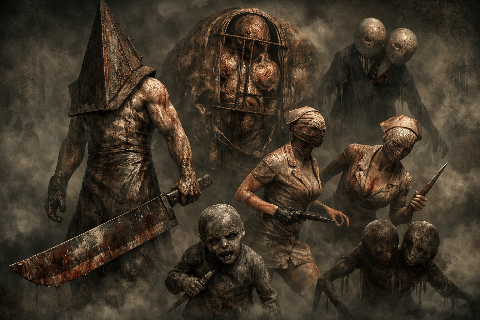Silent Hill Monsters: Manifestations of Inner Demons Guia Silent Hill Geekzilla