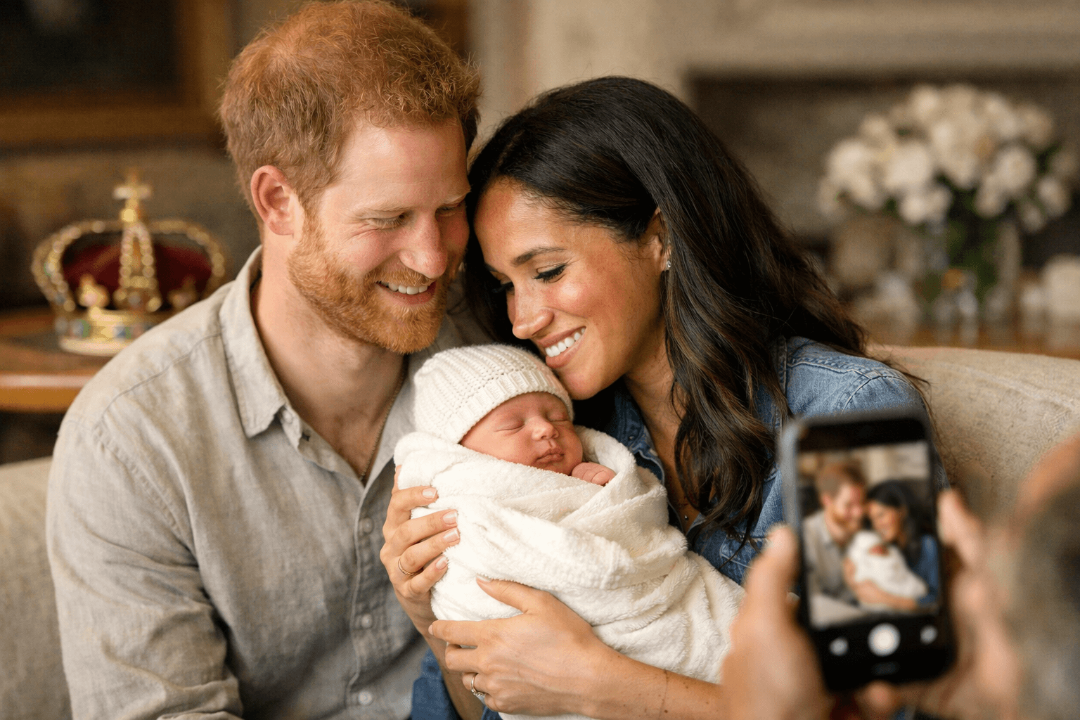 Lady Tatiana Mountbatten Birth Announcement