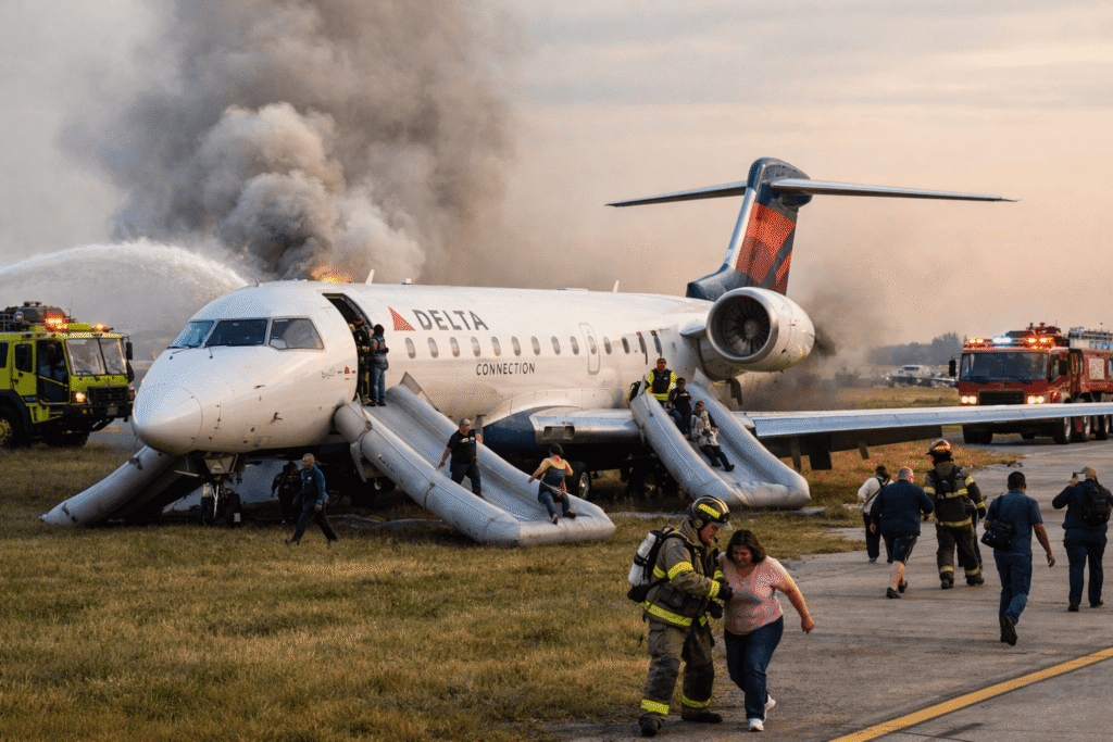 Delta Connection DL3543 Emergency Landing: The Real Story