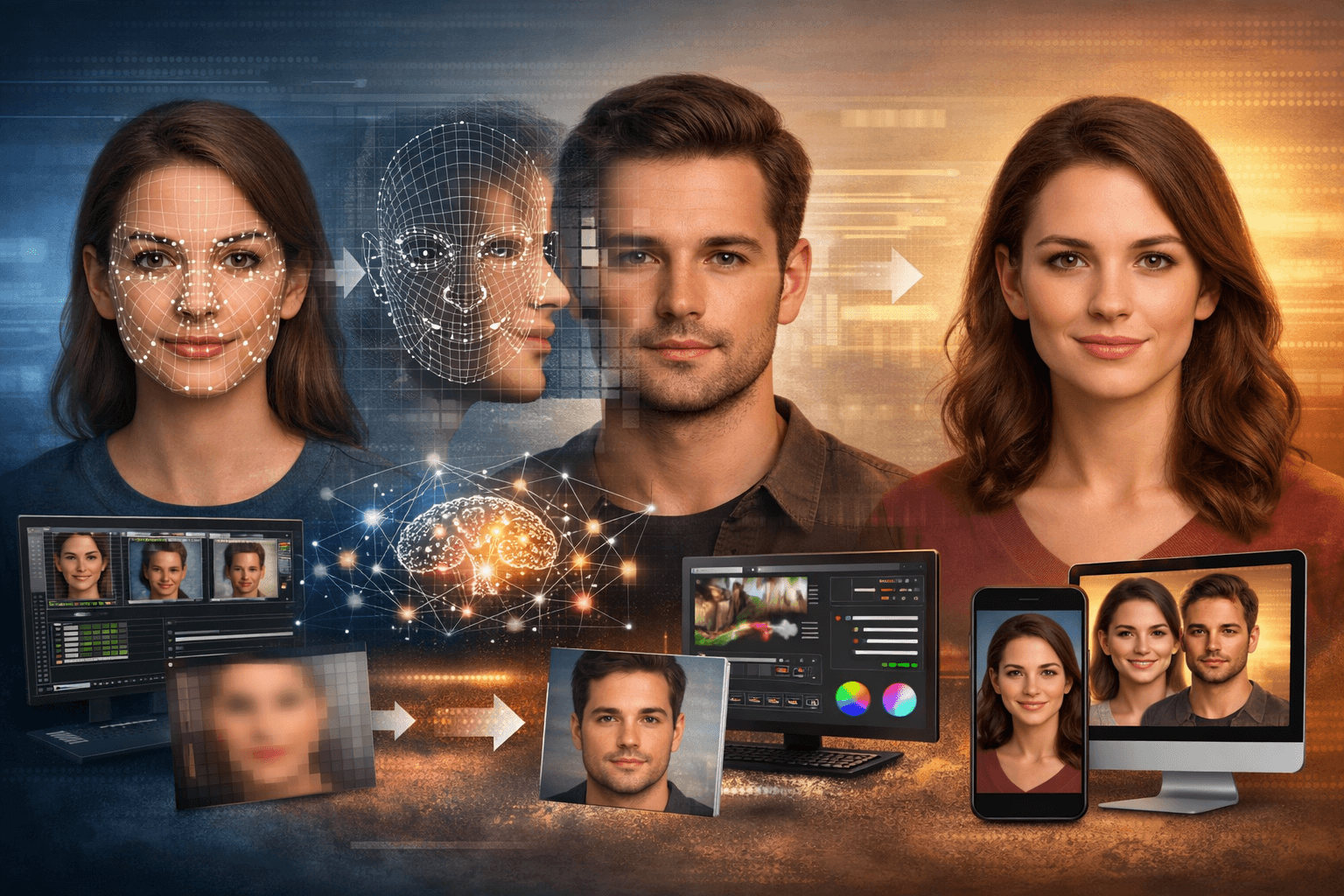 Multiple Face Swap Video Online Free