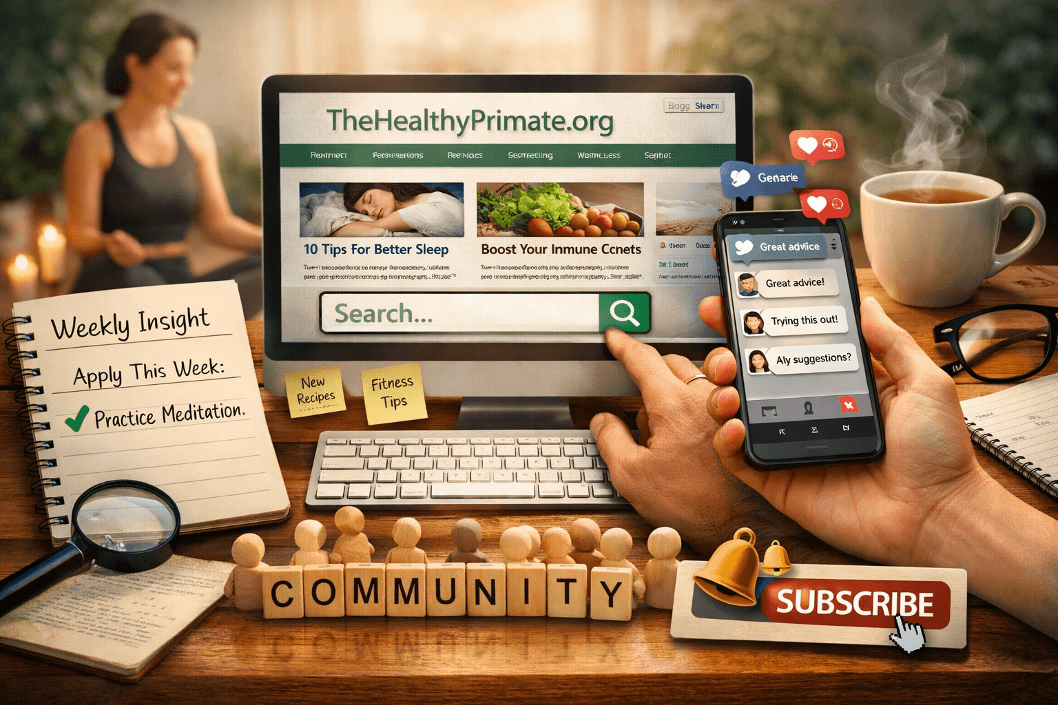 Get Blog TheHealthyPrimate.org