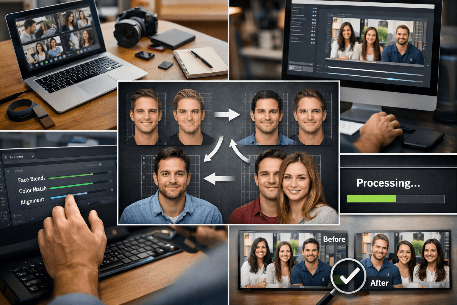 Multiple Face Swap Video Online Free